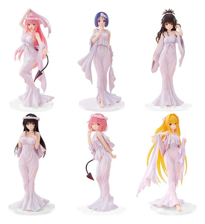 To Love-Ru Darkness Figuren Set CHILLfigg 15th: Goddess Dress Ver. 16 cm Collection Blind Box (6) Image 1