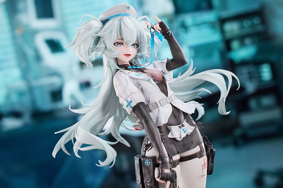 Girls´ Frontline 2: Exilium Florence PVC Statue 1/6 Enchanting White Feather 26 cm Image 2