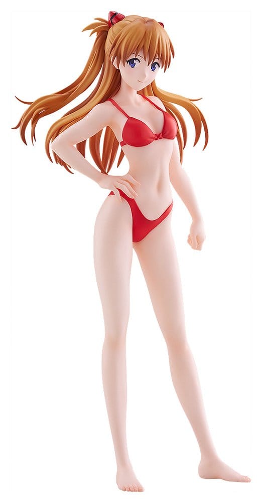 Rebuild of Evangelion Pop Up Parade Beach Queens Asuka Shikinami Langley (Bikini Style) L Size 23 cm Image 1