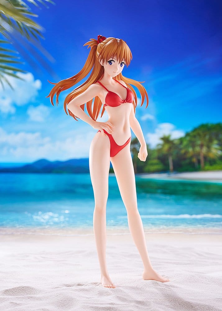 Rebuild of Evangelion Pop Up Parade Beach Queens Asuka Shikinami Langley (Bikini Style) L Size 23 cm Image 3