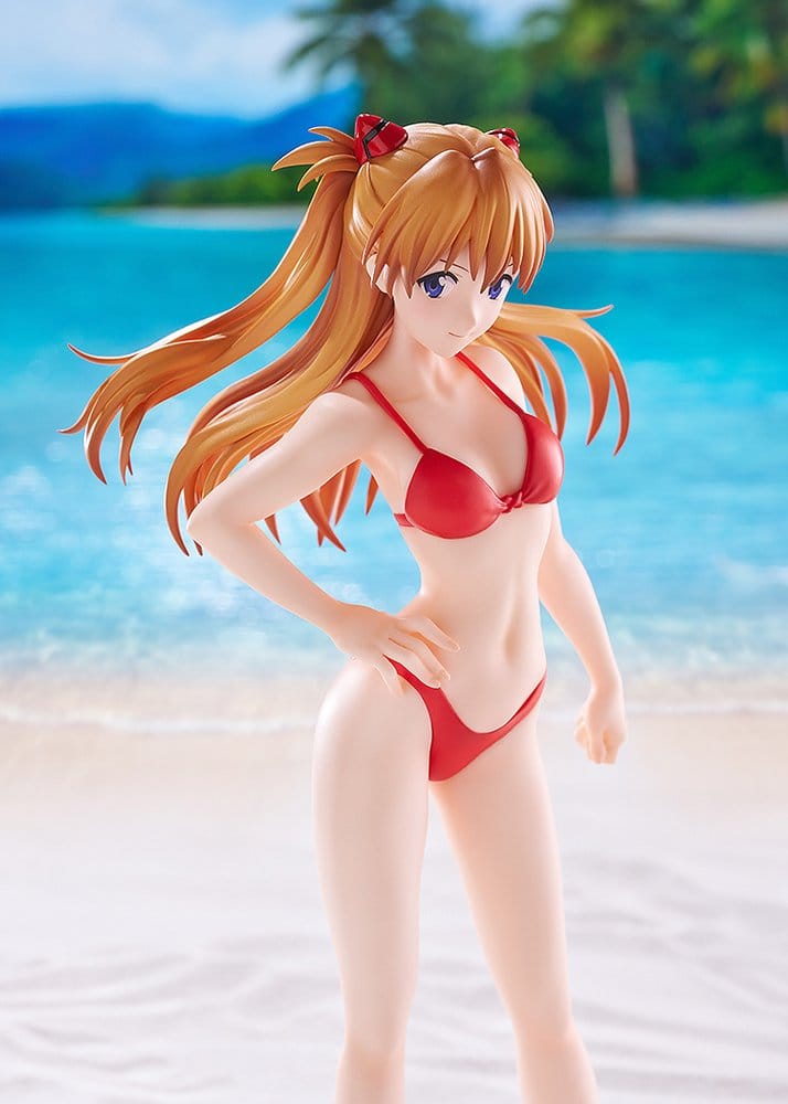 Rebuild of Evangelion Pop Up Parade Beach Queens Asuka Shikinami Langley (Bikini Style) L Size 23 cm Image 5