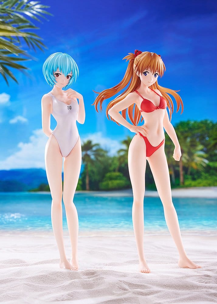 Rebuild of Evangelion Pop Up Parade Beach Queens Asuka Shikinami Langley (Bikini Style) L Size 23 cm Image 6