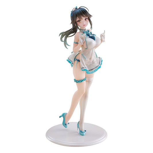 Avian Romance Pink Label 5 PVC Statue 1/6 Ponytail Girl: Qipao 29 cm Image 1