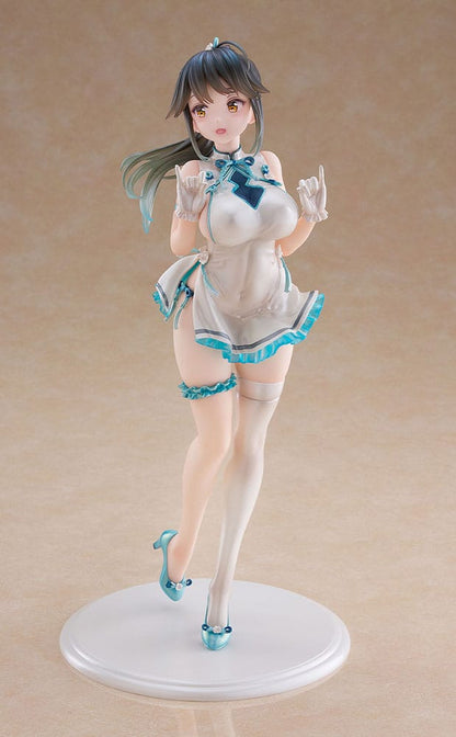 Avian Romance Pink Label 5 PVC Statue 1/6 Ponytail Girl: Qipao 29 cm Image 3