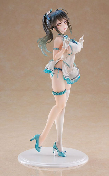 Avian Romance Pink Label 5 PVC Statue 1/6 Ponytail Girl: Qipao 29 cm Image 4