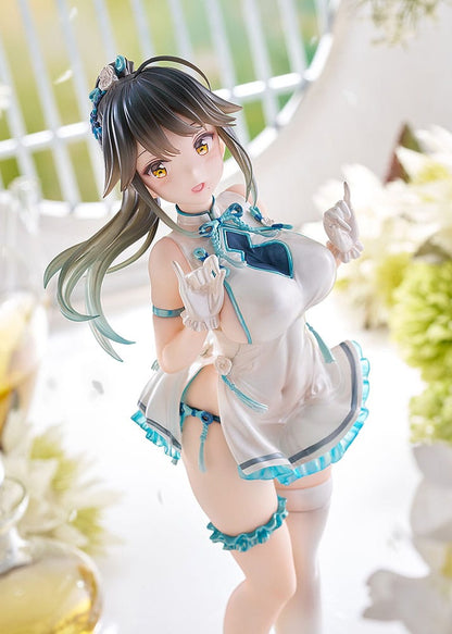 Avian Romance Pink Label 5 PVC Statue 1/6 Ponytail Girl: Qipao 29 cm Image 9
