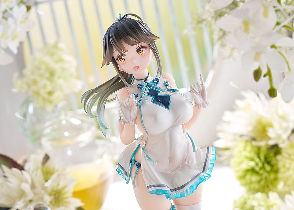 Avian Romance Pink Label 5 PVC Statue 1/6 Ponytail Girl: Qipao 29 cm Image 10