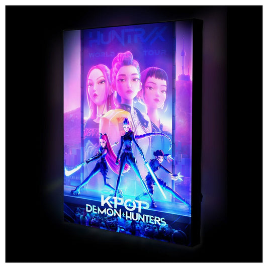 KPop Demon Hunters Leinwandbild mit Beleuchtung Image 2