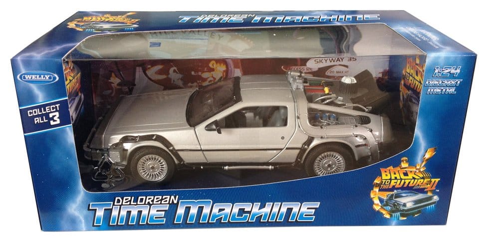 Zurueck in die Zukunft II Diecast Modell 1/24 81er DeLorean LK Coupe 18 cm Image 6