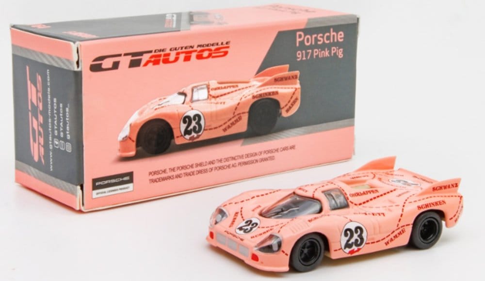 Porsche Diecast 1/64 Modell 917/20 Pink Pig 7 cm Image 1