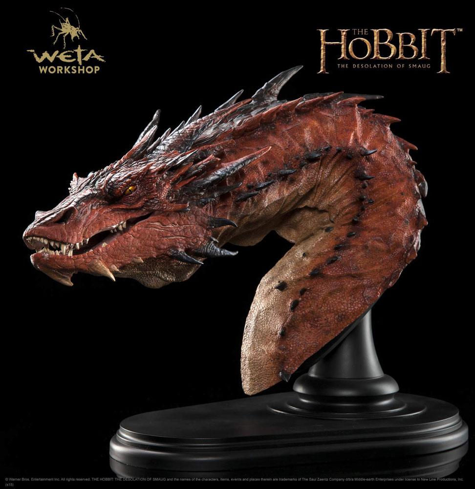 Der Hobbit Smaugs Einöde Büste Smaug 36 cm Image 3