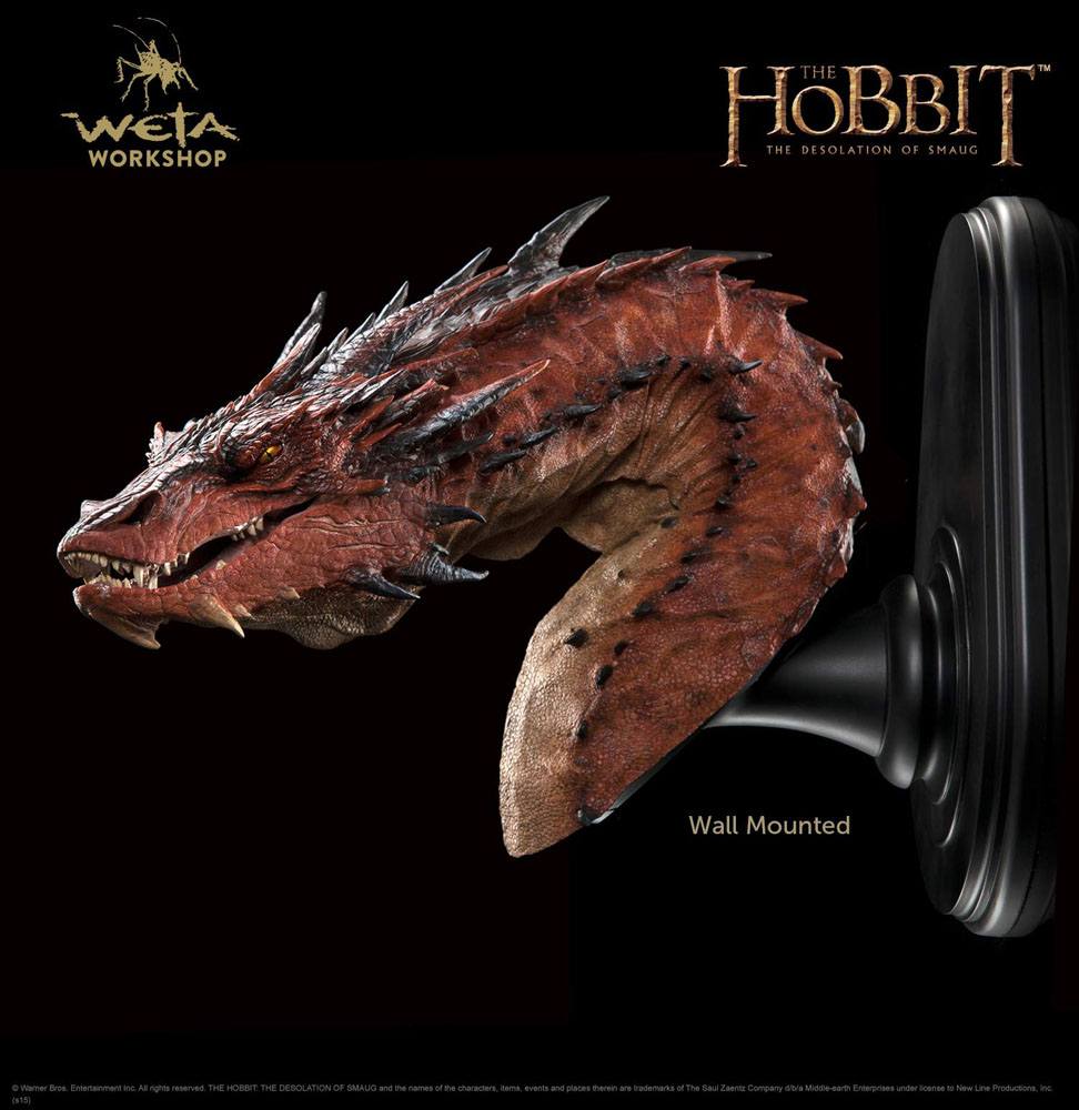 Der Hobbit Smaugs Einöde Büste Smaug 36 cm Image 4