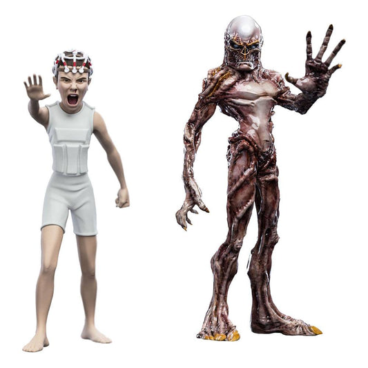 Stranger Things Mini Epics Vinyl Figuren Vecna & Eleven (Season 4) Twin Pack 16 cm Image 1