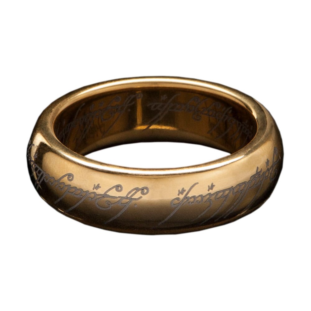 Herr der Ringe Wolfram-Ring Der Eine Ring (vergoldet) Größe 9 Image 1