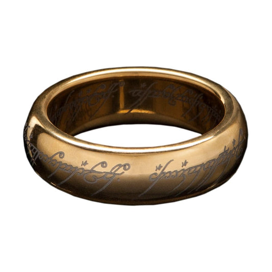 Herr der Ringe Wolfram-Ring Der Eine Ring (vergoldet) Größe 6 Image 1