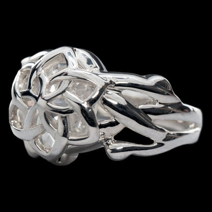 Herr der Ringe Nenya Galadriel's Ring (Sterling Silber) Größe 9.75 Image 1