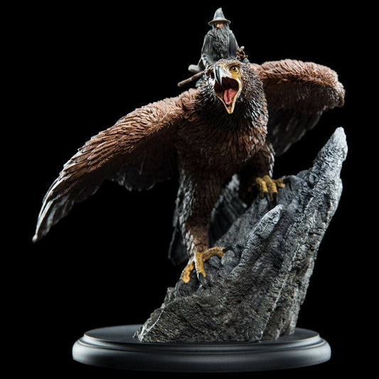 Herr der Ringe Statue Gandalf on Gwaihir 15 cm Image 2