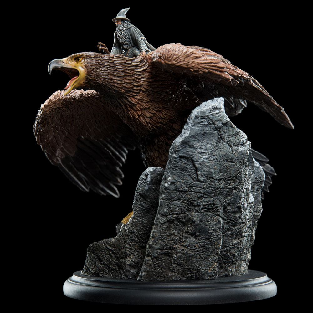 Herr der Ringe Statue Gandalf on Gwaihir 15 cm Image 3