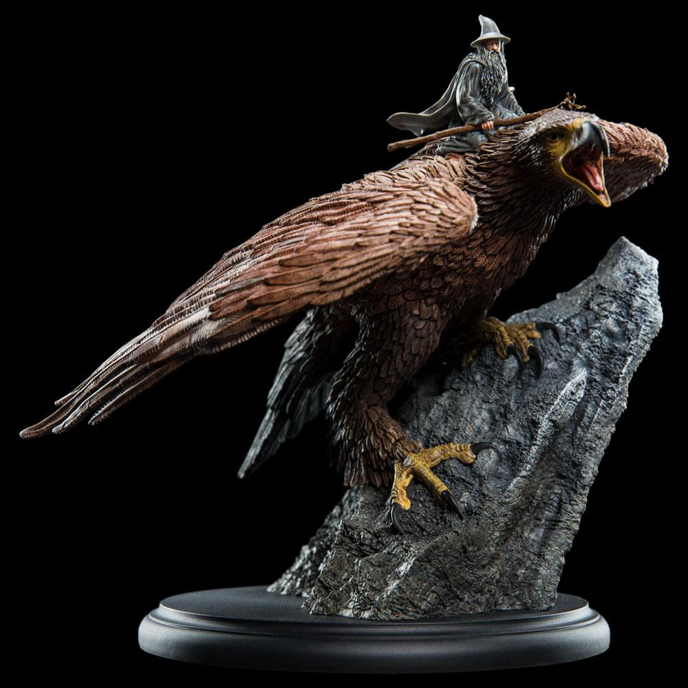 Herr der Ringe Statue Gandalf on Gwaihir 15 cm Image 5