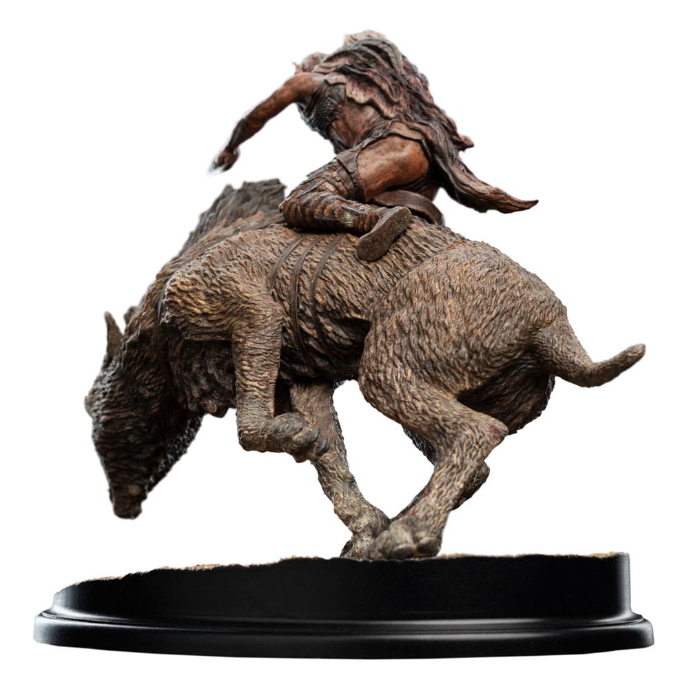 Herr der Ringe Mini Statue Sharkû on Warg 18 cm Image 9