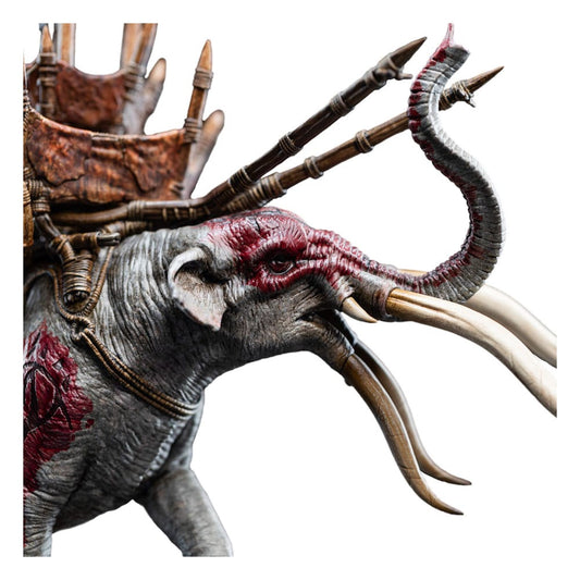 Herr der Ringe Mini Statue Mumak in Battle 17 cm Image 2