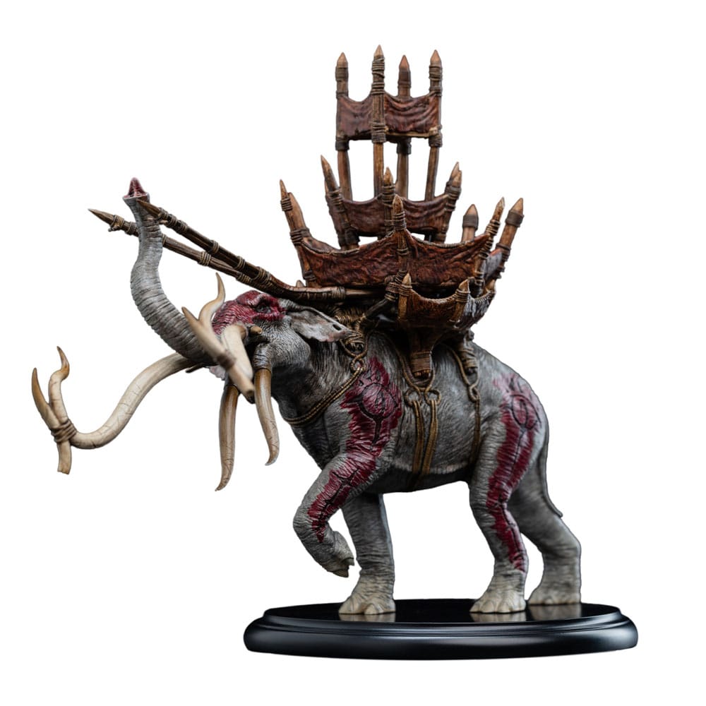 Herr der Ringe Mini Statue Mumak in Battle 17 cm Image 11