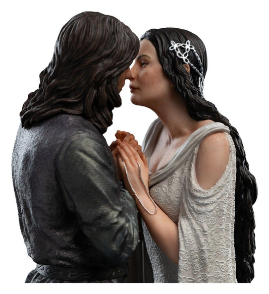 Der Herr der Ringe Mini Statue Aragorn & Arwen 24 cm Image 2