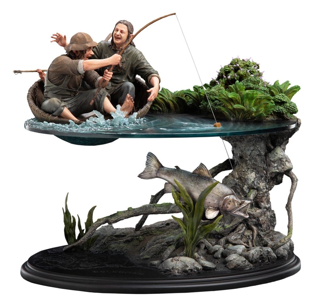 Der Herr der Ringe Statue 1/6 Sméagol & Déagol: A Shadow of the Past Limitierte Auflage 34 cm Image 1