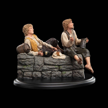 Der Herr der Ringe Mini Statue Merry und Pippin 12 cm Image 4
