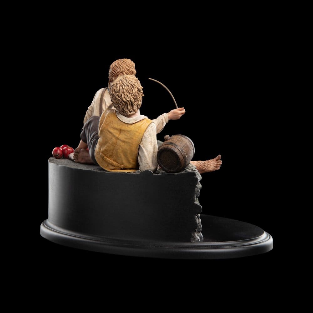 Der Herr der Ringe Mini Statue Merry und Pippin 12 cm Image 6