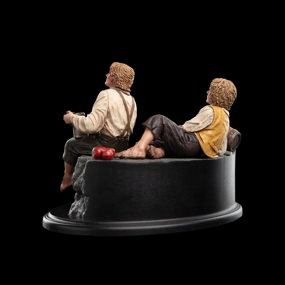 Der Herr der Ringe Mini Statue Merry und Pippin 12 cm Image 8