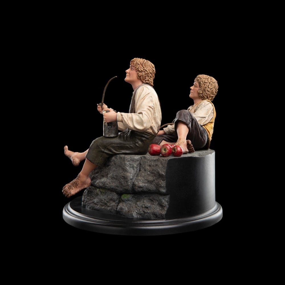 Der Herr der Ringe Mini Statue Merry und Pippin 12 cm Image 9