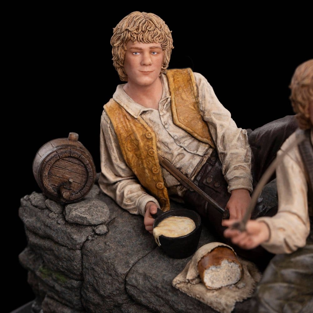 Der Herr der Ringe Mini Statue Merry und Pippin 12 cm Image 10