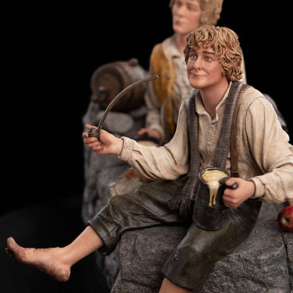 Der Herr der Ringe Mini Statue Merry und Pippin 12 cm Image 11