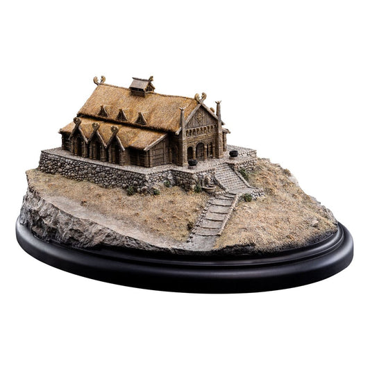 Herr der Ringe Statue The Golden Hall of Edoras 9 cm Image 1