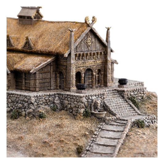 Herr der Ringe Statue The Golden Hall of Edoras 9 cm Image 2