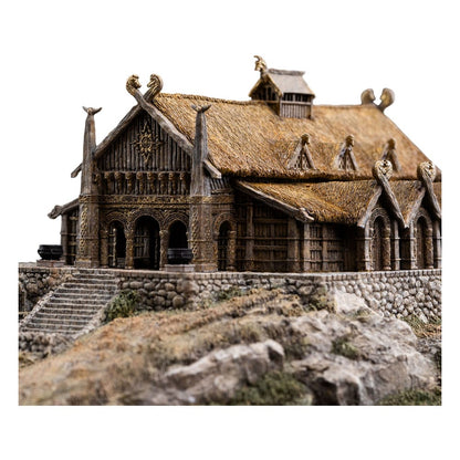Herr der Ringe Statue The Golden Hall of Edoras 9 cm Image 3