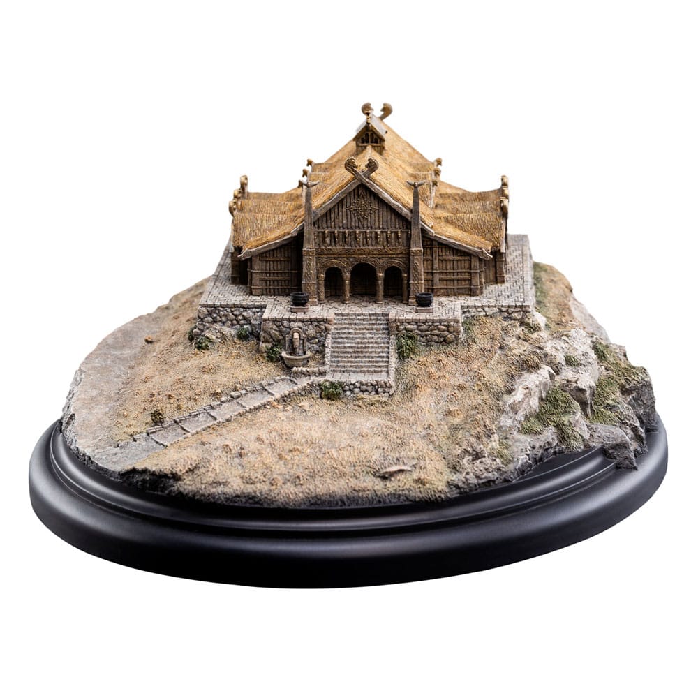Herr der Ringe Statue The Golden Hall of Edoras 9 cm Image 11