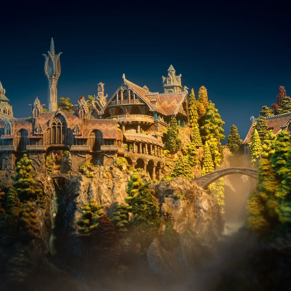 Der Herr der Ringe Diorama Rivendell Open Edition 28 cm Image 13