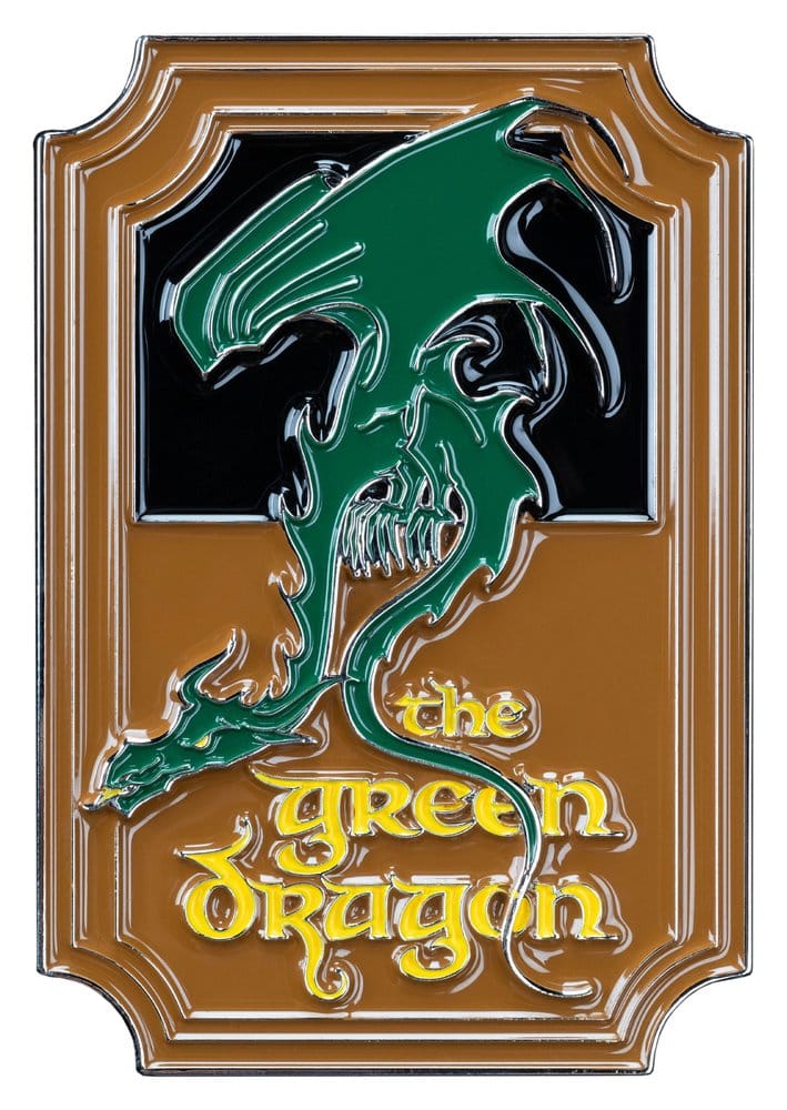 Herr der Ringe Magnet The Green Dragon (Enamel) 7 cm Image 1