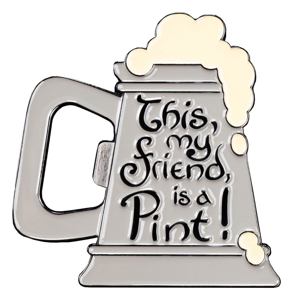 Herr der Ringe Magnet This, my friend, is a Pint! (Enamel) 7 cm Image 1