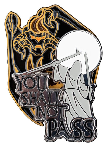 Herr der Ringe Ansteck-Pin Doppelpack You Shall Not Pass 8 cm Image 1