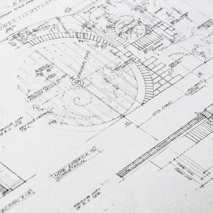 Der Herr der Ringe Bauplan Kunstdruck Beutelsend 59 x 42 cm Image 3