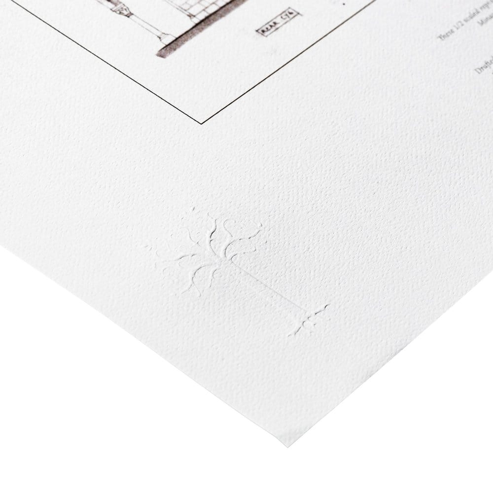 Herr der Ringe Bauplan Kunstdruck The Courtyard of Minas Tirith 59 x 42 cm Image 4