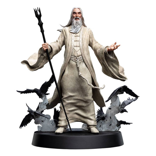 Der Herr der Ringe Figures of Fandom PVC Statue Saruman the White 26 cm Image 1