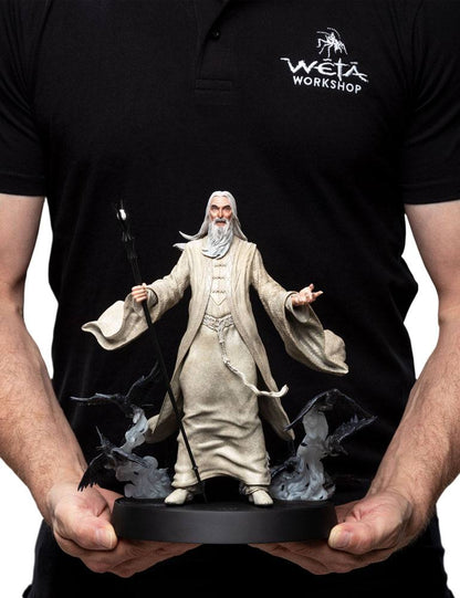 Der Herr der Ringe Figures of Fandom PVC Statue Saruman the White 26 cm Image 3