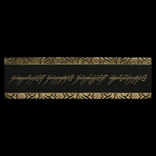 Herr der Ringe Leder Lesezeichen The One Ring Inscription Image 1