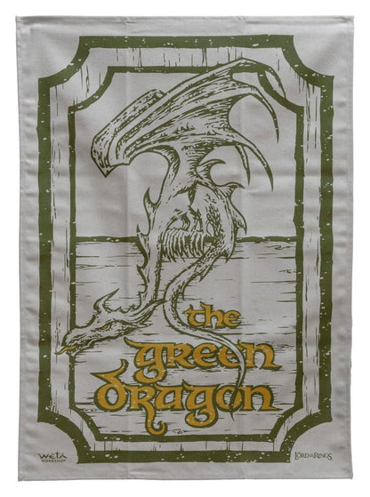 Herr der Ringe Geschirrtuch 2er Pack Green Dragon & Prancing Pony 69 cm Image 2