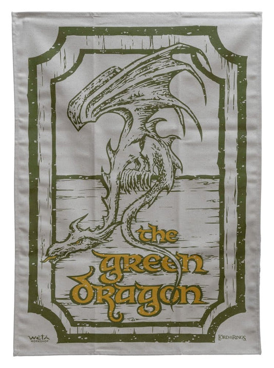Herr der Ringe Geschirrtuch 2er Pack Green Dragon & Prancing Pony 69 cm Image 2