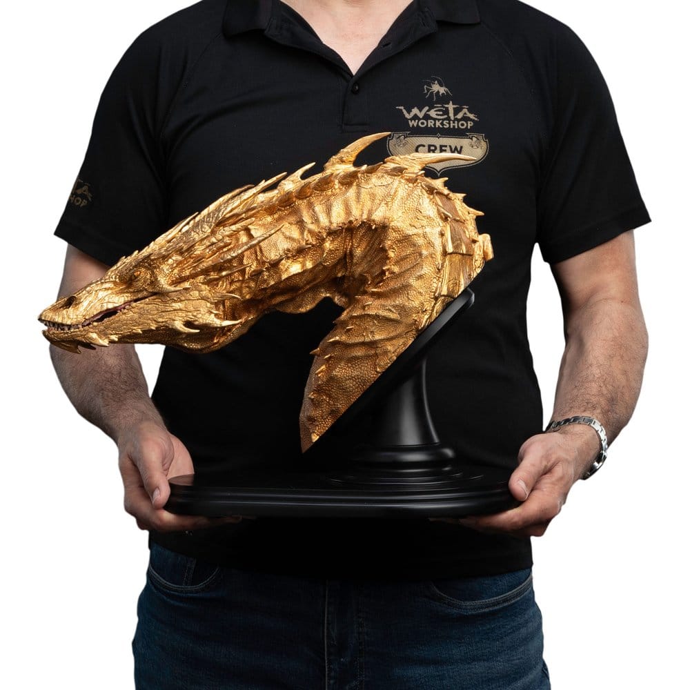 Der Hobbit Büste Smaug the Golden 36 cm Image 3